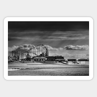 Blackpool Roller coaster Sticker